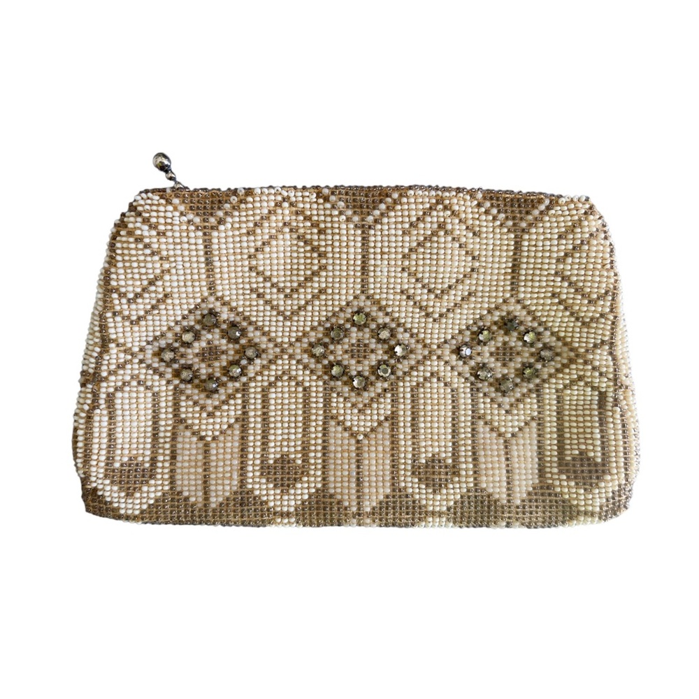 Vintage Beaded Belt Wallet / Pouch - 1920’s - Art Deco